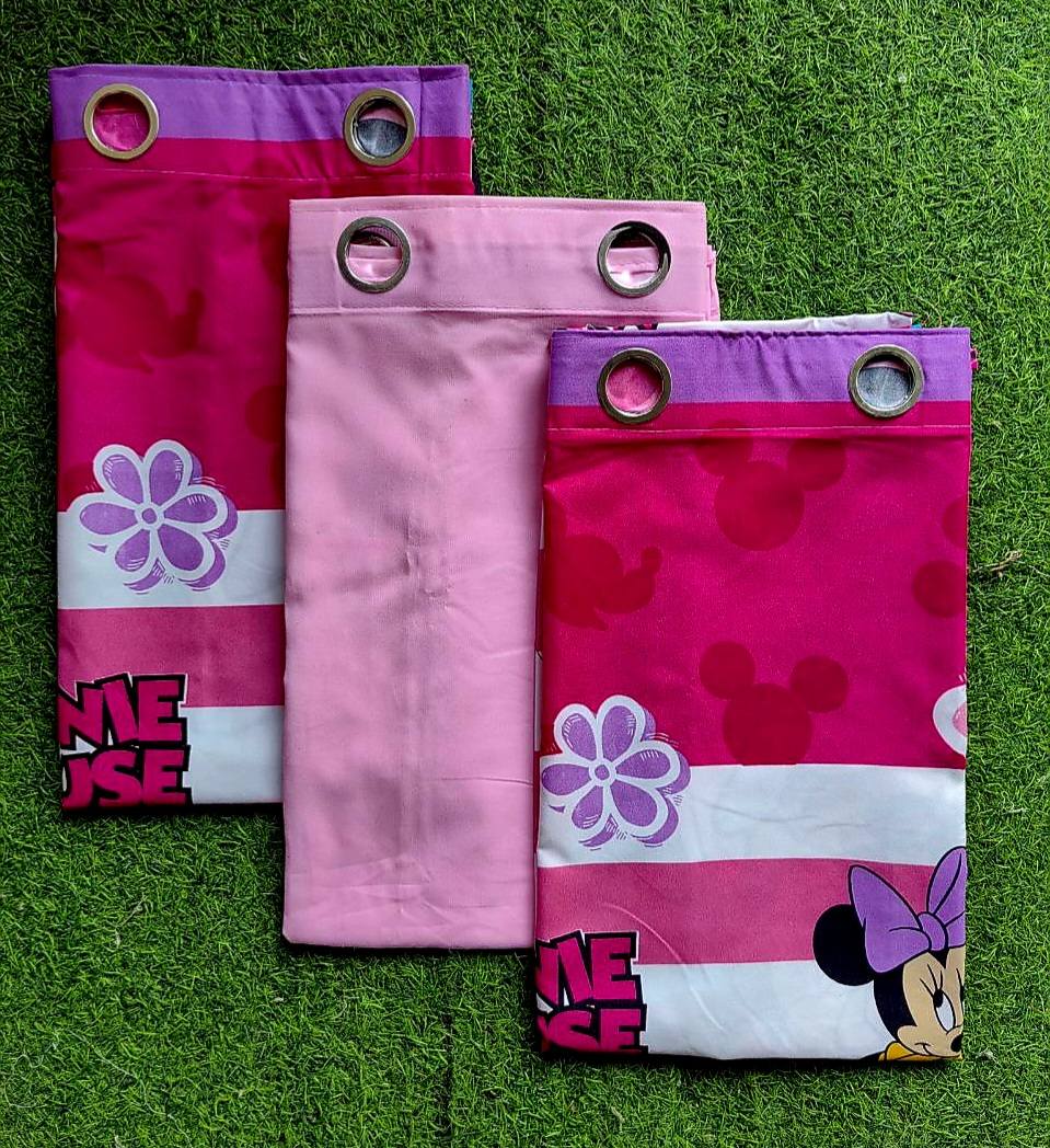 Flower Pinkish 3in1 Curtain