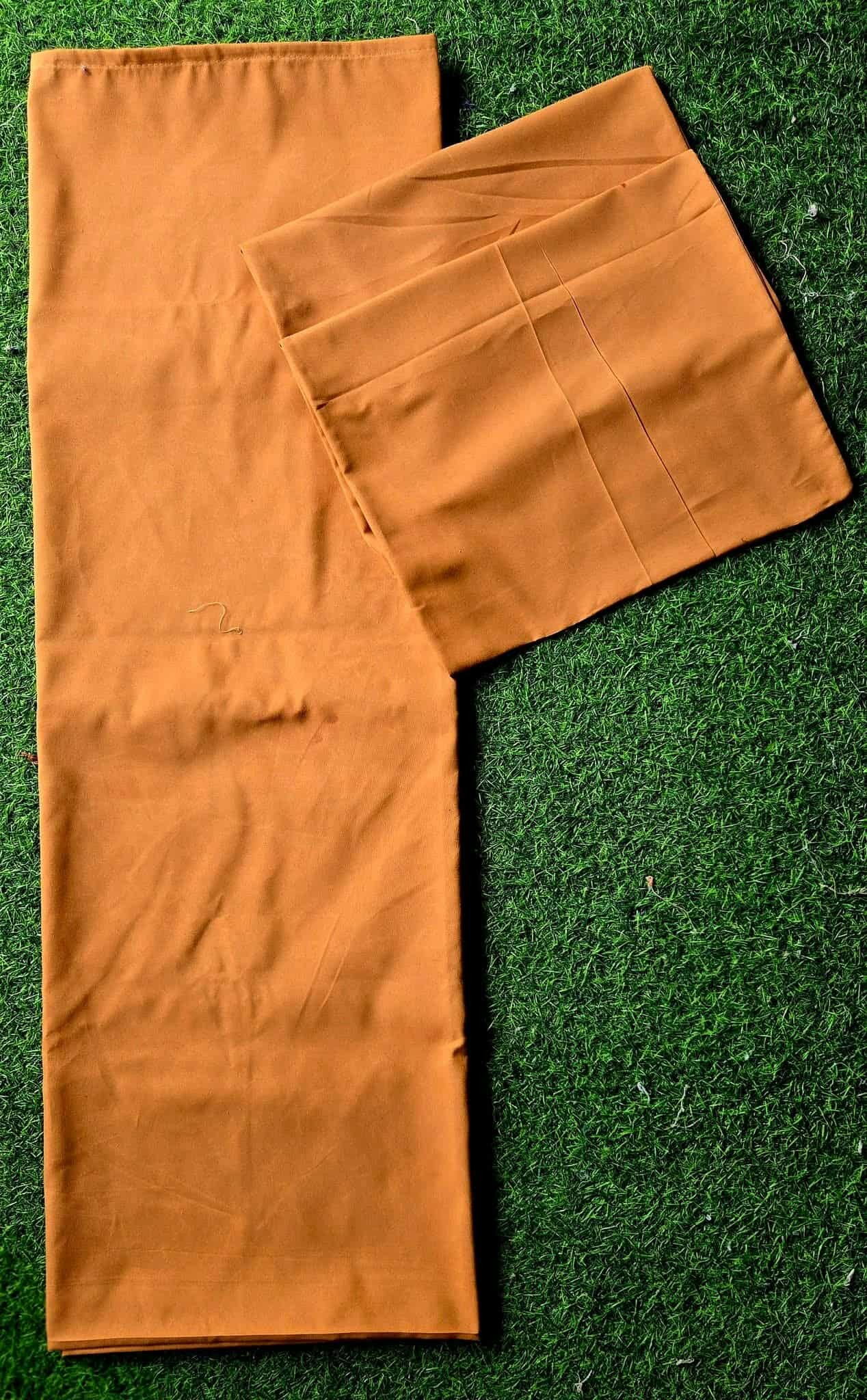 Mustard 1 Large kumot + 2 Large Zipper Pillowcase