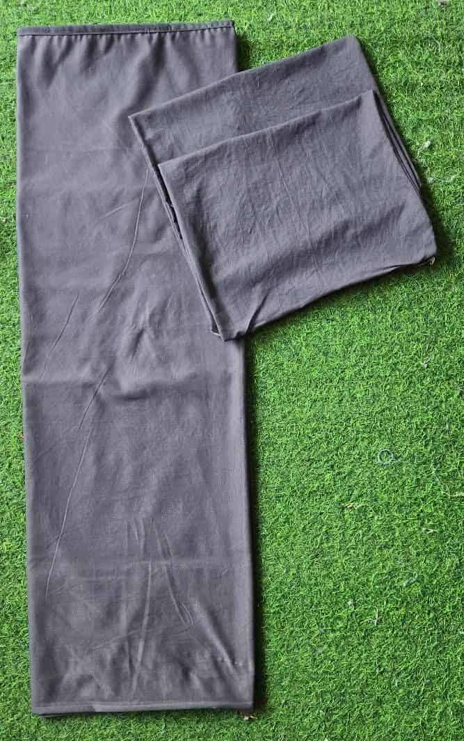  Gray 1 Large kumot + 2 Large Zipper Pillowcase